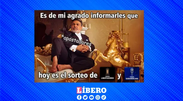 Los hinchas del fútbol se vistieron de gala para el sorteo de la Libertadores.
