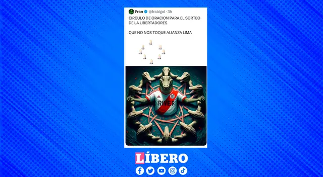 River Plata finalmente no cayó en el mismo grupo con Alianza.