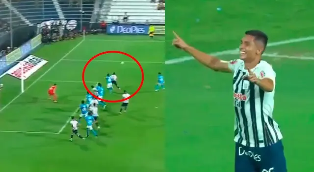 Serna puso el 1-0 para Alianza Lima.