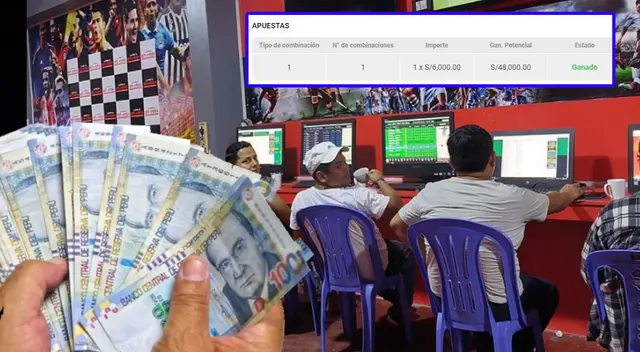 Peruano apostó los S/6000 que tenía ahorrados por Colombia vs. España y gracias a su suerte ganó 48 mil soles.