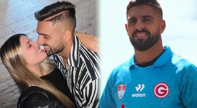 La esposa de Luis Urruti, actual jugador de Garcilaso, posó con la camiseta de Universitario.
