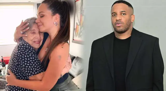 Jefferson Farfán le envió un arregló fúnebre a Melissa tras la perdida de su abuelita.