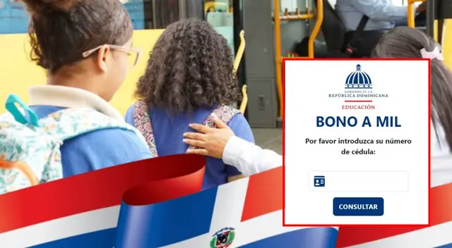Bono a Mil en RD: revisa cómo puedes consultar con cédula