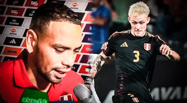 Alexander Callens se refirió al debut de Oliver Sonne con la selección peruana.