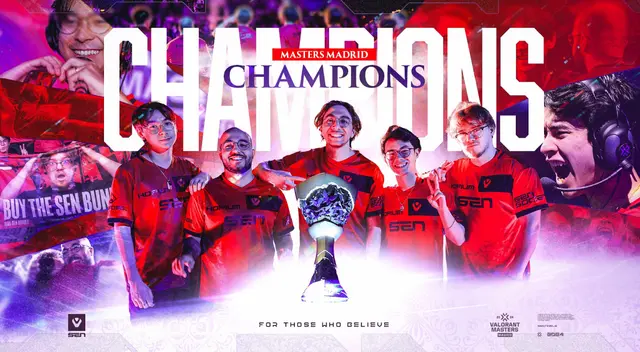 Sentinels es el nuevo campeón de Masters Madrid Valorant 2024.