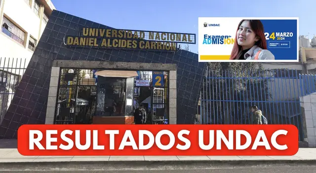 Consulta la lista de ingresantes del examen de admisión ordinario II-2024 de la UNDAC.