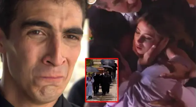 Jimmy rompe en llanto durante velorio y escucha la voz de Alessia.