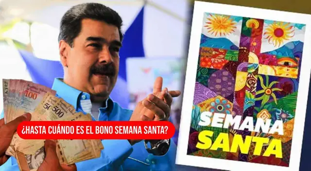 El Bono Semana Santa estará disponible en el Sistema Patria hasta el 30 de marzo.