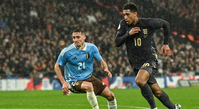 Empate con goles entre Inglaterra y Bélgica en Wembley.