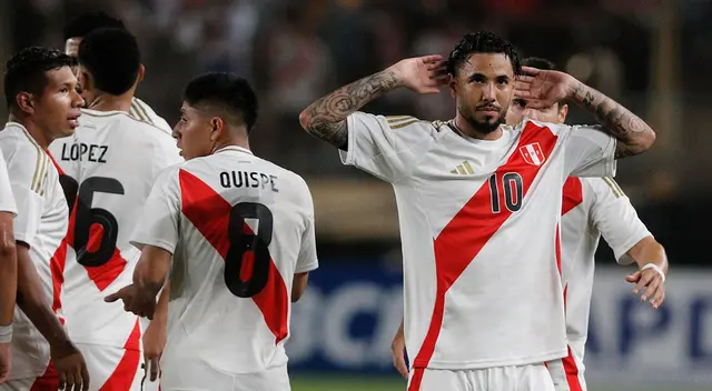 Sergio Peña puso el 1-0 para Perú.