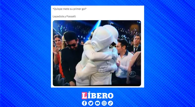 El abrazo entre Lapadula y Fossati no pasó desapercibido en redes.