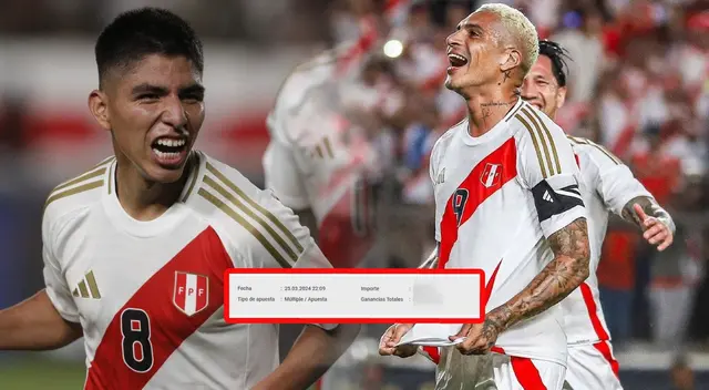 Un hincha peruano logró ganar una fuerte suma de dinero tras partido de la selección.