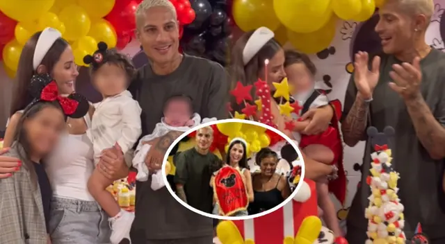 Ana Paula posó junto a Doña Peta en el cumpleaños de su primer hijo con Paolo.