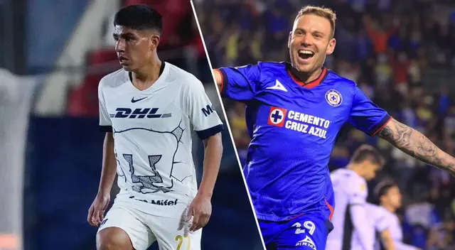 Pumas con Piero Quispe recibe a Cruz Azul en la Liga MX