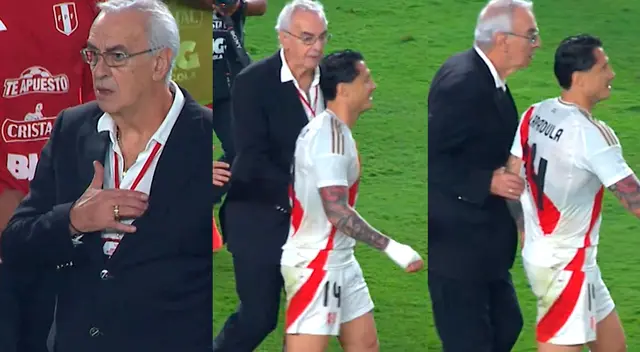 ¿Qué hizo Jorge Fossati cuando vio la discusión que estaba teniendo Gianluca Lapadula? ¿Qué hizo Jorge Fossati cuando vio la discusión que estaba teniendo Gianluca Lapadula?