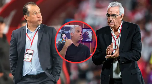 Jorge Fossati tomó el lugar de Juan Reynoso en la selección peruana. Foto: Composición Líbero/ESPN/Movistar Deportes/La Bicolor