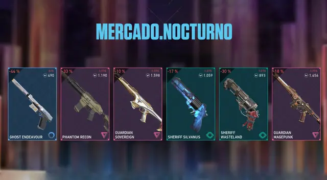Fecha oficial para el nuevo mercado nocturno de Valorant en abril 2024. Fecha oficial para el nuevo mercado nocturno de Valorant en abril 2024.