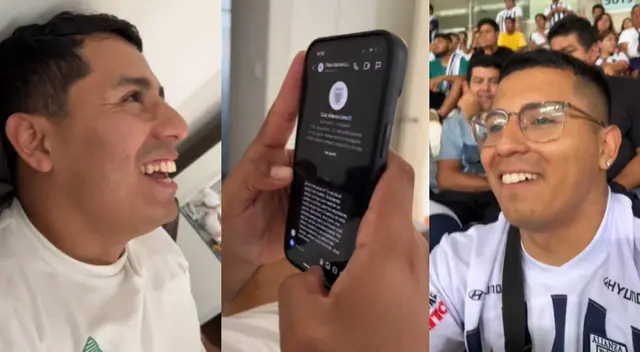 Hincha de Alianza Lima fue sorprendido por el equipo de sus amores.