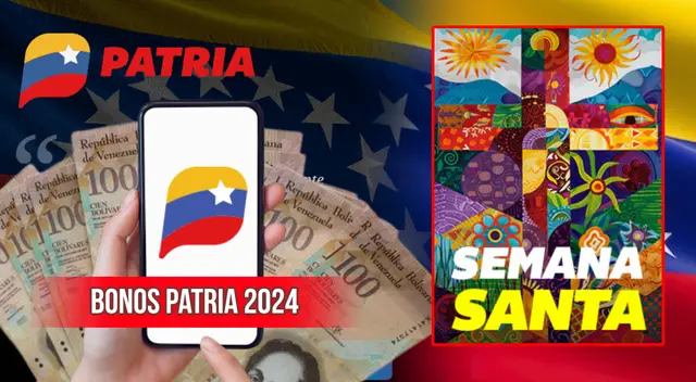 Cobra HOY el nuevo MONTO del Bono Semana Santa vía Sistema Patria en Venezuela. Cobra HOY el nuevo MONTO del Bono Semana Santa vía Sistema Patria en Venezuela.