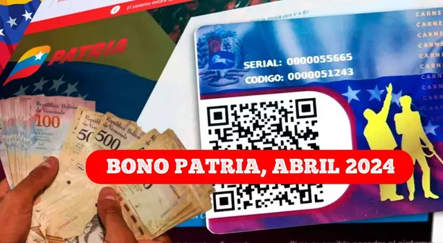 Los Bonos Protectores Social al Pueblo serán depositados a Patria.