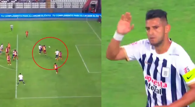 Carlos Zambrano puso el 1-0 para Alianza Lima.