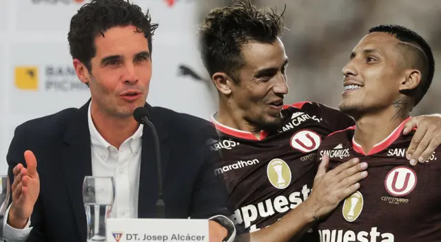 Josep Alcácer, DT de Liga de Quito destacó el nivel de una actual figura de Universitario de Deportes Josep Alcácer, DT de Liga de Quito destacó el nivel de una actual figura de Universitario de Deportes