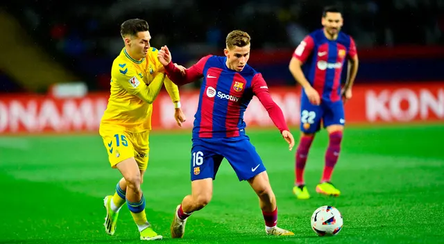 Barcelona ganó 1-0 a Las Palmas con gol de Raphinha