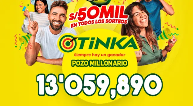 Los nuevos resultados de La Tinka salen este domingo 31 de marzo.