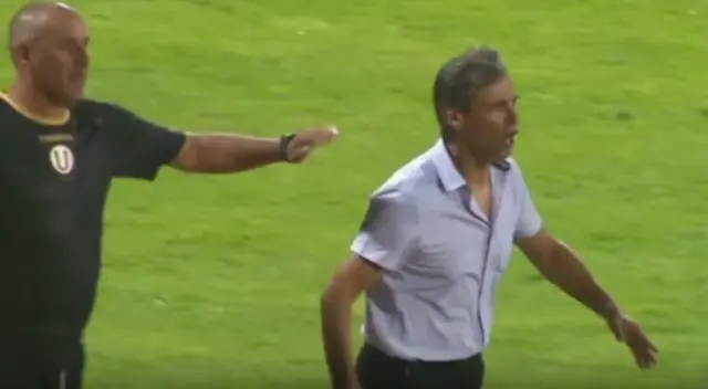 Fabián Bustos y Edgardo Adinolfi llegaron a Universitario a inicios de año. Foto: captura L1 MAX