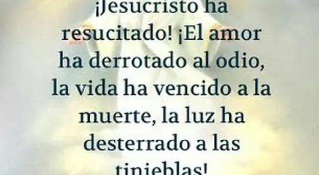 Domingo de Resurrección: revisa qué imágenes son las mejores para HOY Domingo de Resurrección: revisa qué imágenes son las mejores para HOY