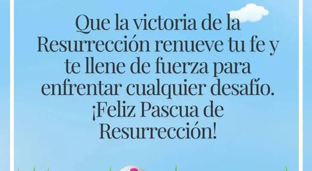 Domingo de Resurrección: revisa qué imágenes puedes dedicar HOY Domingo de Resurrección: revisa qué imágenes puedes dedicar HOY