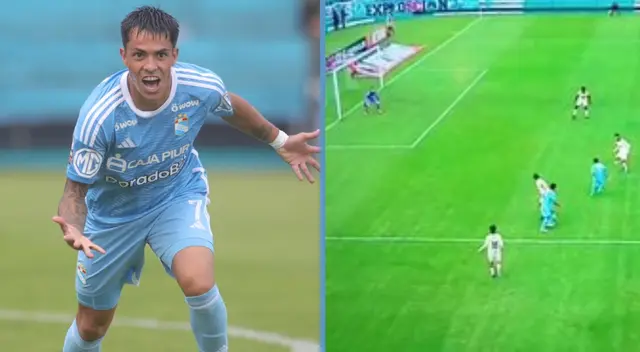 González marcó un golazo para el primero de Sporting Cristal.