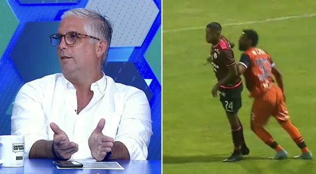 Diego Rebagliati se pronunció sobre la polémica jugada de Andy Polo contra Johan Madrid