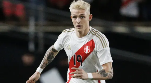 Oliver Sonne firmó contrato con prestigiosa marca tras su debut oficial con Perú Oliver Sonne firmó contrato con prestigiosa marca tras su debut oficial con Perú