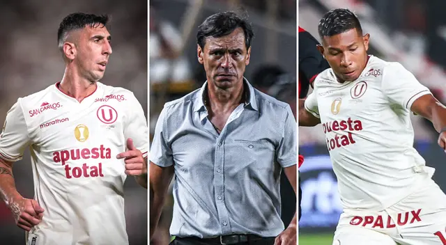 Fabián Bustos está invicto en el 2024 con Universitario. Foto: Composición Líbero/Universitario/Liga 1 Fabián Bustos está invicto en el 2024 con Universitario. Foto: Composición Líbero/Universitario/Liga 1