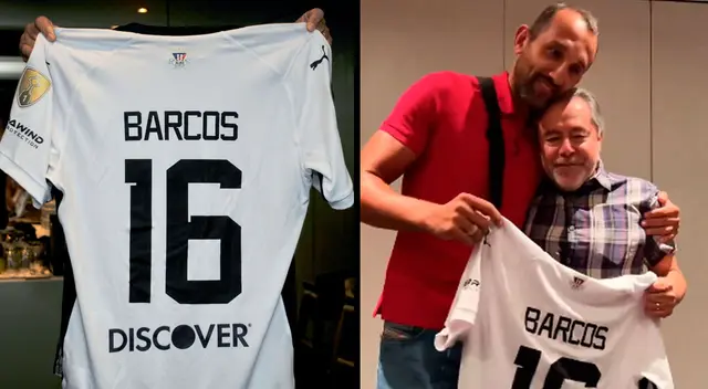Hernán Barcos fue a la concentración de LDU Quito y los alentó ganar a Universitario Hernán Barcos fue a la concentración de LDU Quito y los alentó ganar a Universitario