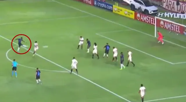 Gol de Quiñonez para LDU ante Universitario