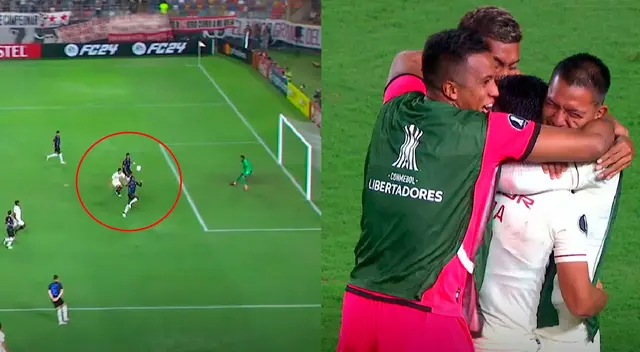 Rivera marcó el empate para Universitario.