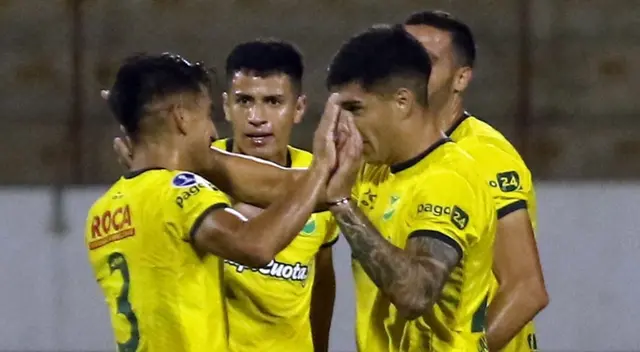 Defensa y Justicia venció a César Vallejo en Trujillo por Copa Sudamericana.