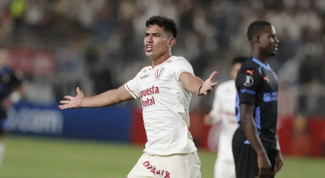Universitario remontó el marcador y venció a Liga de Quito.