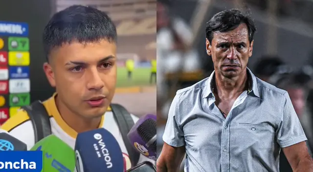 Jairo Concha entró al minuto 41 del primer tiempo. Foto: Composición Líbero/Ovación/Liga 1