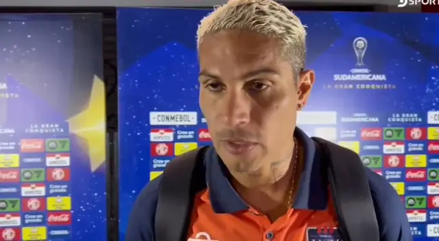 Paolo Guerrero expresó su desazón tras debut con derrota por Copa Sudamericana con César Vallejo