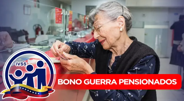 Conoce cuándo llegará el Bono de Guerra a pensionados IVSS en abril 2024. Conoce cuándo llegará el Bono de Guerra a pensionados IVSS en abril 2024.