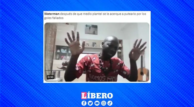 Waterman se perdió un gol y miles de hinchas de Alianza lo lamentan.