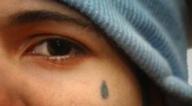 tatuaje lagrima