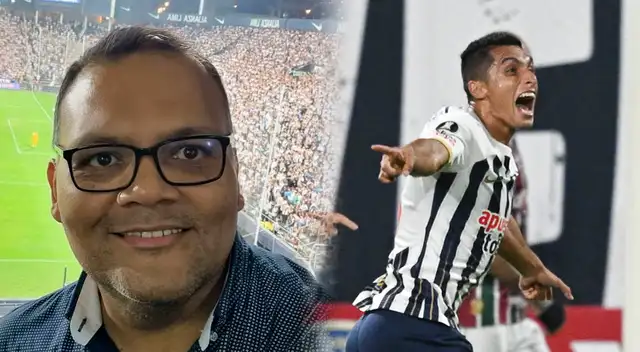 Kevin Serna marcó su primer gol con Alianza Lima ante Fluminense. Foto: Composición Líbero/'El Tanke' Arias/Copa Libertadores