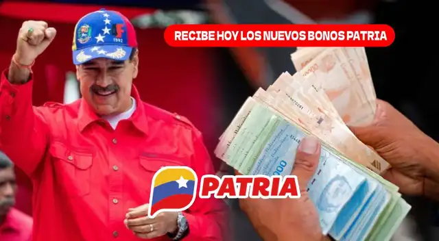 Los Bonos Patria del mes de abril comenzó a pagarse desde el 1 de abril.