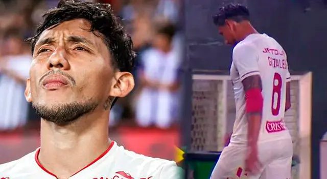 Christofer Gonzales sufrió una durísima lesión ante Liga de Quito.