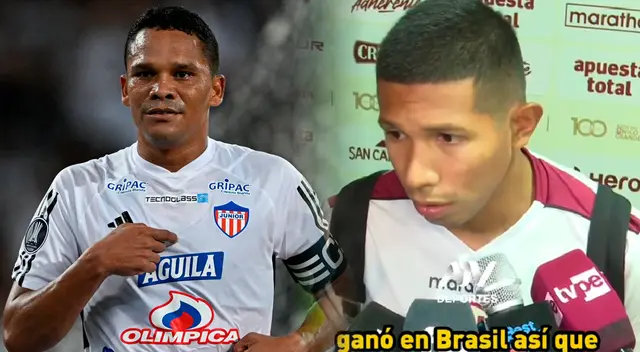 Junior recibe a Universitario este martes 9 de abril. Foto: Composición Líbero/Copa Libertadores/ATV Deportes