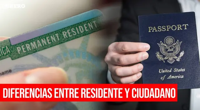 Conoce las diferencias entre obtener la ciudadanía o la residencia permanente.